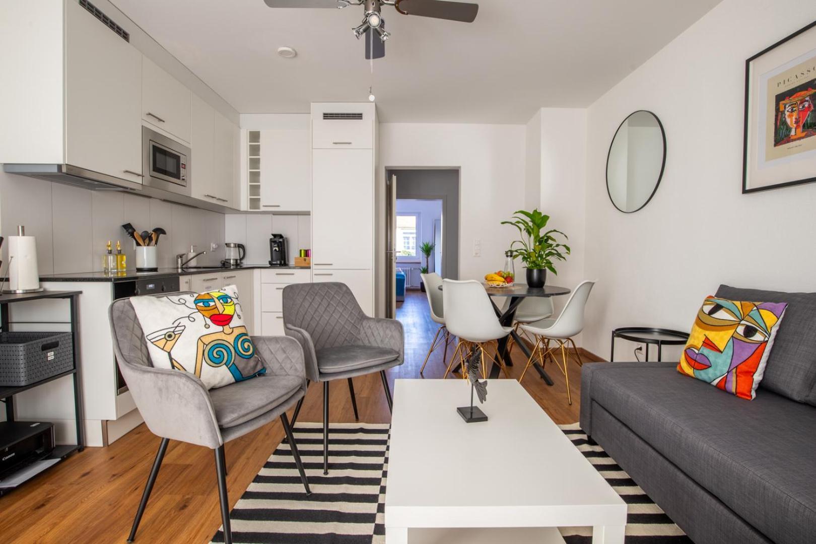 Special Primero Picasso Apartment Basel, Bahnhof Grossbasel 10-Star Kültér fotó